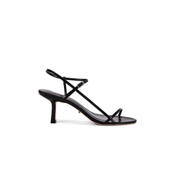 Tony Bianco Caprice Heels Black Leather - Picture 1 of 6